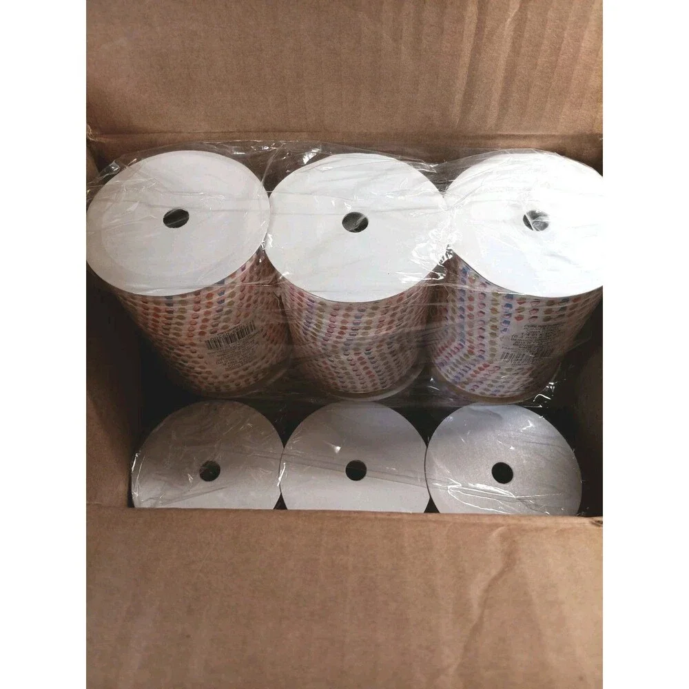 Cupcake Printed Curling Ribbon Lot Of 12 Rolls New